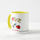 Christelijke offertes Inspirerend Mok (Voorkant links)