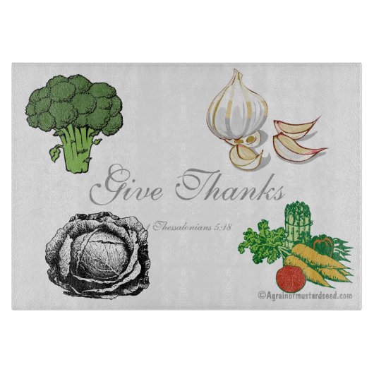 Christelijke offertes Inspirerend Snijplank (Voorkant)