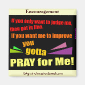 Christelijke offertes magneet (Voorkant)