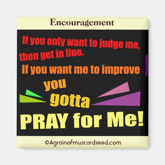 Christelijke offertes magneet (Voorkant)