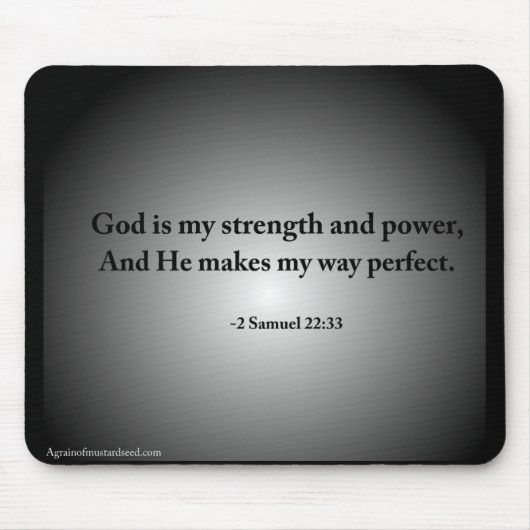 Christelijke offertes muismat (Voorkant)