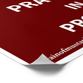 Christelijke offertes poster (Hoek)