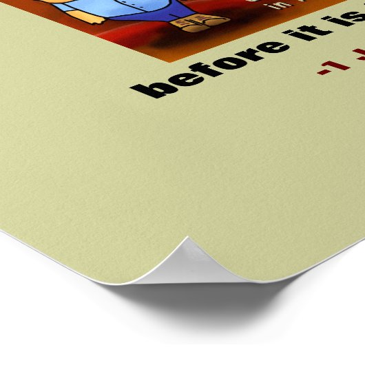 Christelijke offertes poster (Hoek)