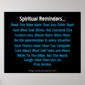 Christelijke offertes poster (Voorkant)