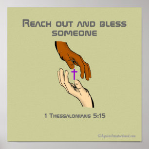 Christelijke offertes poster