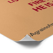 Christelijke offertes poster (Hoek)