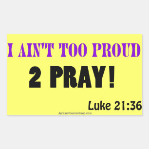 Christelijke offertes rechthoekige sticker