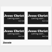 Christelijke offertes rechthoekige sticker (Vel)