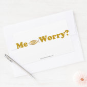 Christelijke offertes rechthoekige sticker (Envelop)