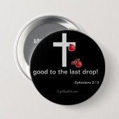 Christelijke offertes ronde button 7,6 cm (Voorkant /achterkant)