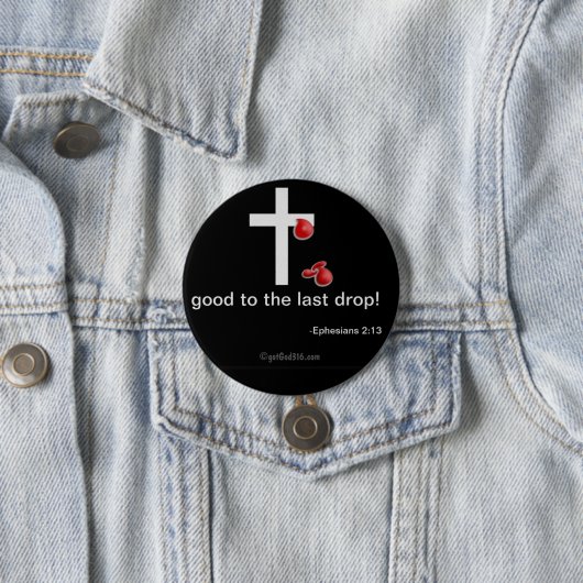 Christelijke offertes ronde button 7,6 cm (In situ)