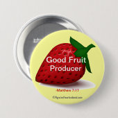 Christelijke offertes ronde button 7,6 cm (Voorkant /achterkant)