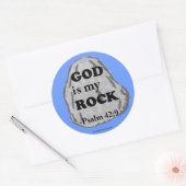 Christelijke offertes ronde sticker (Envelop)