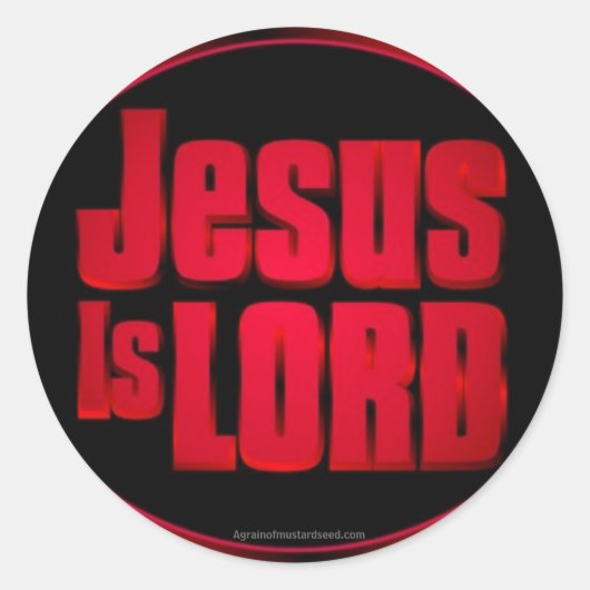 Christelijke offertes ronde sticker (Voorkant)