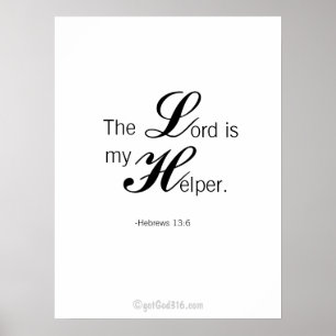 Christelijke offertesGod316.com Wall Art Poster