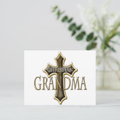 Christelijke oma briefkaart (Staand voorkant)