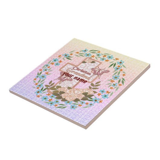 Christelijke oma tegeltje (Zijkant)