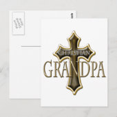 Christelijke opa briefkaart (Voorkant / Achterkant)
