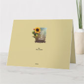 Christelijke Paas Kaart Wij accepteren uw geschenk (Achterkant)