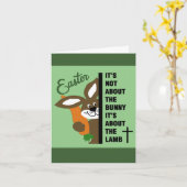 Christelijke paaspakketkaart kaart (Gele Bloem)