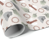 Christelijke paassymbolen cadeaupapier (Rol Hoek)