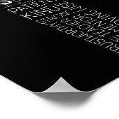 Christelijke Pap Cross Fathers Dag Poster (Hoek)