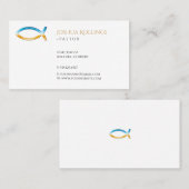 Christelijke pastor | Elegant Visitekaartje (Voorkant / Achterkant)