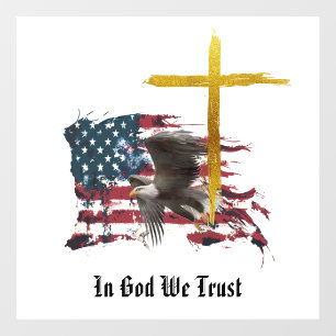 *~* Christelijke Patriottische Adelaar Vlag Vetera Raamsticker