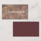 Christelijke persoonlijke VISITEKAARTJES (Voorkant / Achterkant)