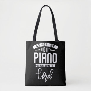 Christelijke Pianist Religieuze Muziek Lord Piano  Tote Bag
