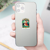 Christelijke Pickleball Jezus Sticker (Telefoon)