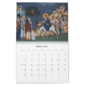 Christelijke pictogramkalender kalender (Mar 2027)