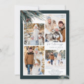 Christelijke Pine Photo Natitivity-scripts op Teru Feestdagenkaart (Voorkant)