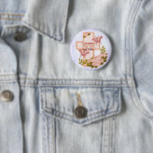 Christelijke pinknop voor mama ronde button 5,7 cm (In situ)