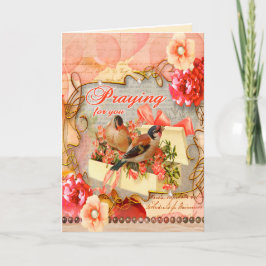 Christelijke Pinks van het Kant van de Bloemen van Kaart