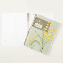 Christelijke planner Faith Journal Yellow Flowers