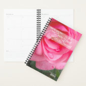Christelijke Planner voor vrouwen - Red Rose (Display)