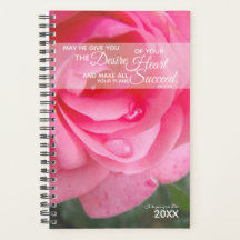 Christelijke Planner voor vrouwen - Red Rose