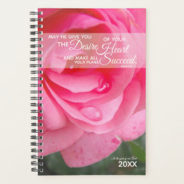 Christelijke Planner voor vrouwen - Red Rose