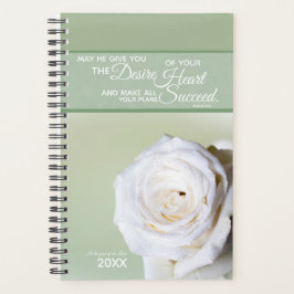 Christelijke Planner voor vrouwen - White Rose