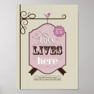 Christelijke Poster Bijbelscripts geïnspireerde ku