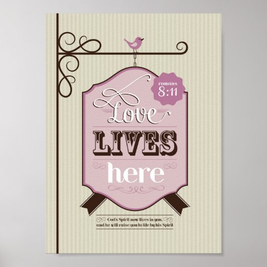 Christelijke Poster Bijbelscripts geïnspireerde ku (Voorkant)