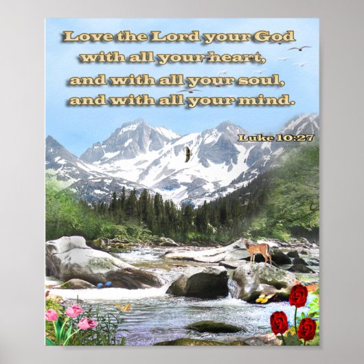 Christelijke poster Prayer (Voorkant)