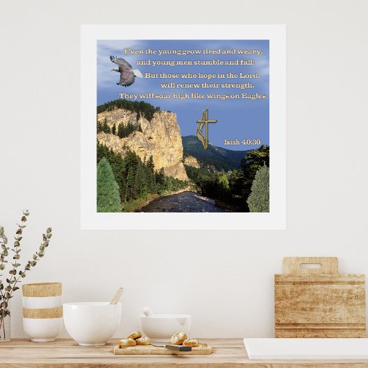 Christelijke posters (Keuken)