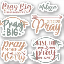 Christelijke Prayer Modern Typografie Praying Quot