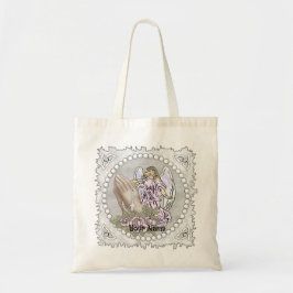 Christelijke Praying Rosary Angel Canvas tas
