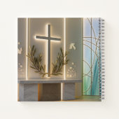 Christelijke preek notities notitieboek (Achterkant)