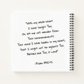 CHRISTELIJKE prijsopgave en versie van OUTTA BIBL Notitieboek (Achterkant)