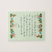 Christelijke prijsopgave - Hosea 6:3 Legpuzzel (Horizontaal)