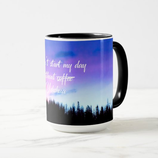 Christelijke prijsopgave mok (Voorkant rechts)